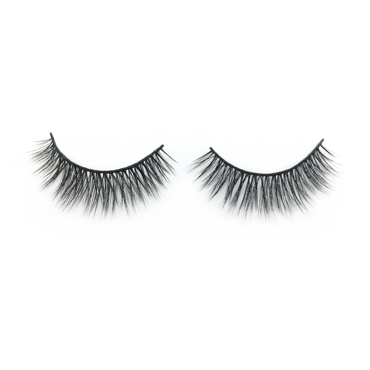Supply High Quality Custom Private Label 3d Silk False Eyelashes 
